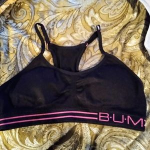 BUM Youth Sports Bra with Padding NWOT